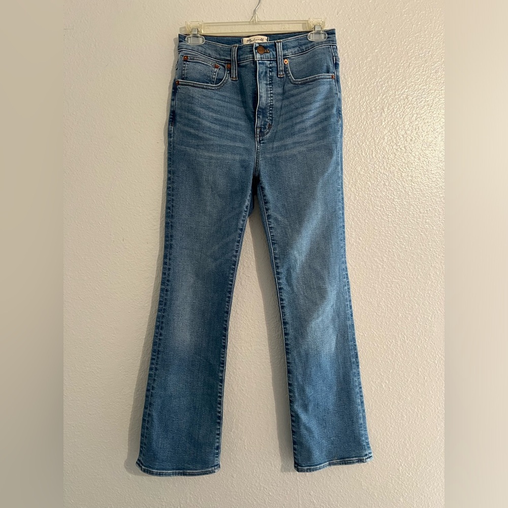 Madewell Blue Flare & Wide Leg Jeans
